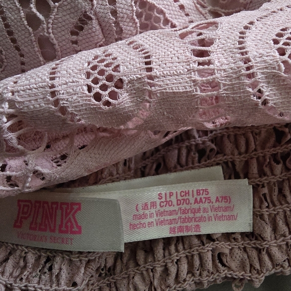 Two (VS Pink)Bralettes - Picture 3 of 6